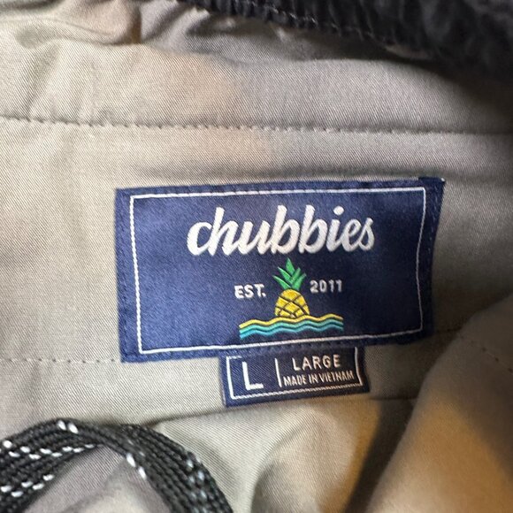 Chubbies Men's Everywear Performance Short 6" Black Size Large Causal / Summer - Picture 2 of 3